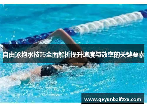自由泳抱水技巧全面解析提升速度与效率的关键要素